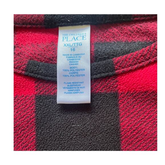 The Childrens Place Flannel Kids Nightgown Size XXL - Picture 7 of 7